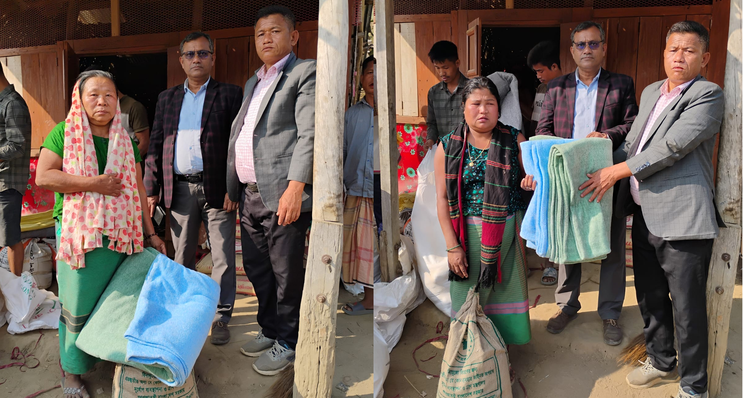 জুরাছড়ির দুমদুম্যার গবাছড়ি বাজারে অগ্নিকান্ডে ক্ষতিগ্রস্থদের পাশে রাঙ্গামাটি জেলা প্রশাসন